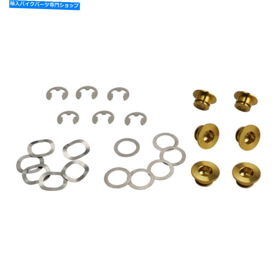 front brake rotor Triumph Daytona 675 Speed Triple R用フロントリアブレーキディスクボビンCirclipキット Front Rear Brake Disc Bobbins Circlip Kit For Triumph Daytona 675 Speed Triple R【並行輸入品】