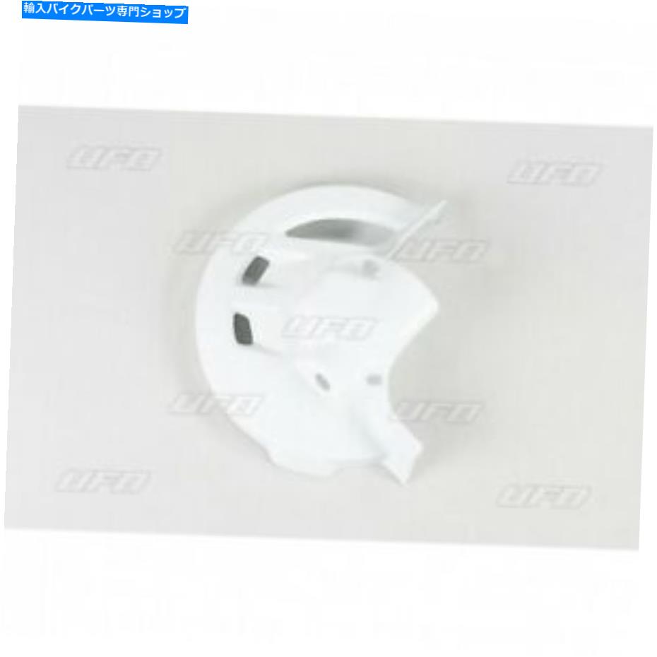 front brake rotor ディスクガードフロントホンダCR 125 250 1996 1997 1997 1998 1998 1998 UFOホワイト Disc Guard Front Honda cr 125 250 1995 1996 1997 1998 1999 UFO White【並行輸入品】