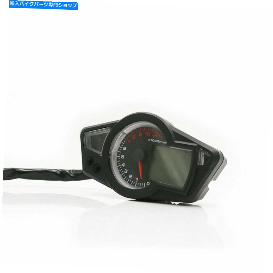 front brake rotor ユニバーサル調整可能LCDデジタルKMH / MPH走行距離計スピードメータータコメーターカスタム Universal Adjustable LCD Digital Kmh/Mph Odometer Speedometer Tachometer Custom【並行輸入品】|Us Custom Parts Shop USDM
