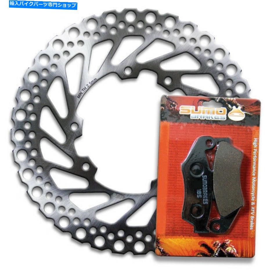 front brake rotor ホンダフロントブレーキローター+パッドCRF 450 R [05-14] X [05-15] CR 500 R [1995-2001] Honda Front Brake Rotor + Pads CRF 450 R [02-14] X [05-15] CR 500 R [1995-2001]【並行輸入品】