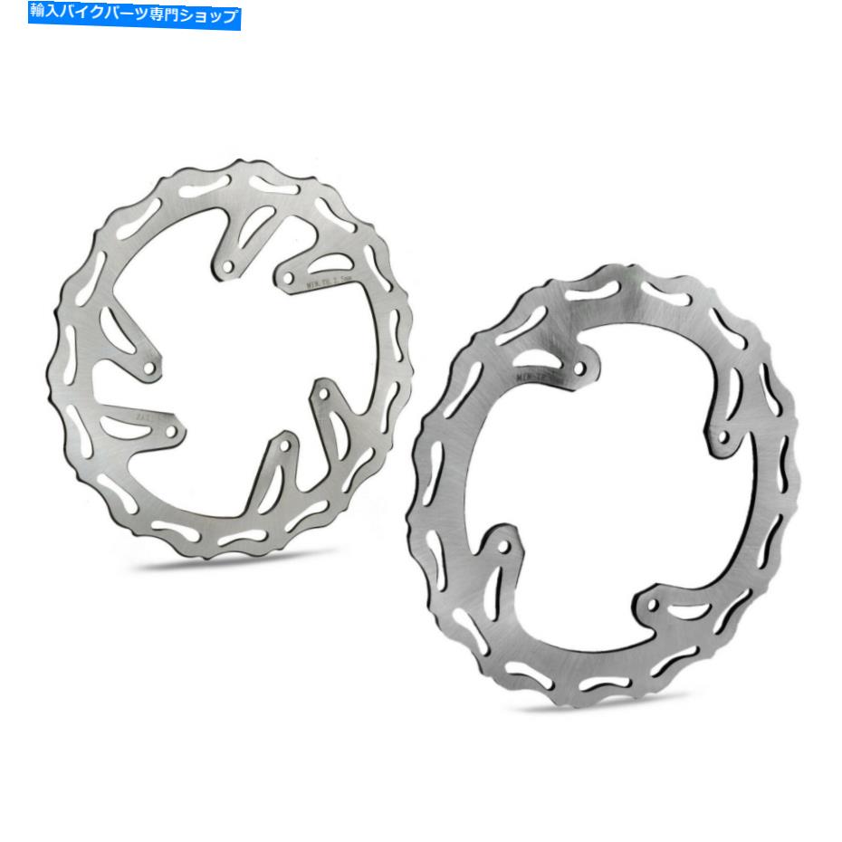 front brake rotor ホンダCr125 250 02 x 450R x 05-14のためのフロントリアブレーキディスクローター Front Rear Brake Disc Rotor For Honda CR125 250 02-07 CRF250R 250X 450R X 05-14【並行輸入品】｜Us Custom Parts Shop USDM