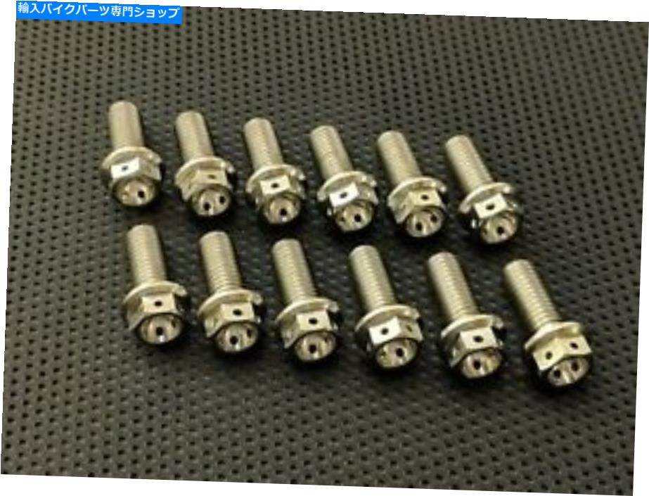 front brake rotor Aprilia RS 250チタン掘削フロントディスクボルト95-03 Tiローターマウントボルト Aprilia RS 250 Titanium Drilled Front Disc Bolts 95-03 Ti Rotor Mount Bolts【並行輸入品】|Us Custom Parts Shop USDM