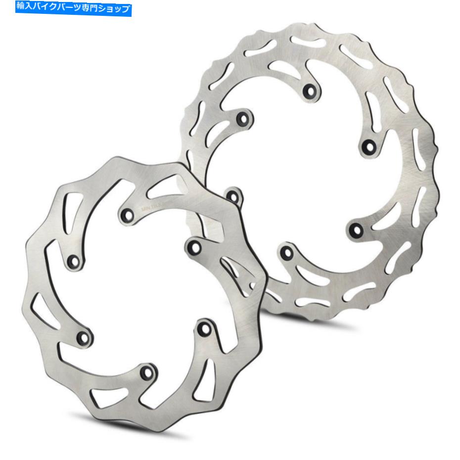 front brake rotor KTM 250 350 450 400 500 500 XCW SXF XCF用フロント＆リアブレーキディスクローター Front & Rear Brake Disc Rotor for KTM 250 350 450 400 500 XCW EXC SX XCW SXF XCF【並行輸入品】