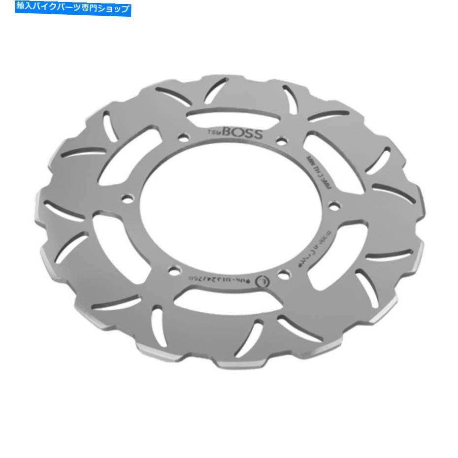 front brake rotor ヤマハXTZテネール660（91-98）PN用TSUBOSSレーシングフロントブレーキディスク：YA17FID Tsuboss Racing Front Brake Disc for Yamaha XTZ Tenere 660 (91-98) PN: YA17FID【並行輸入品】