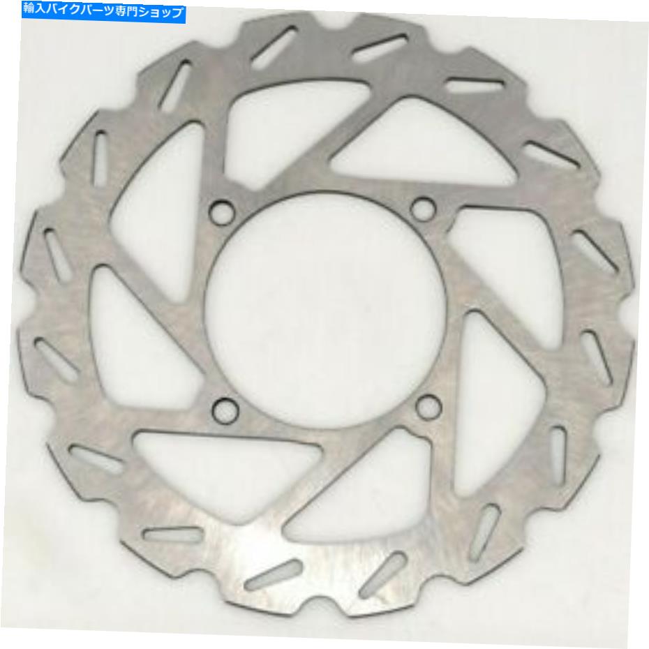 front brake rotor Polaris 2010-12 Intl用トレイルブレザー330フロントブレーキディスク波状ステンレス鋼 Trail Blazer 330 Front Brake Disc Wavey Stainless Steel For Polaris 2010-12 INTL【並行輸入品】
