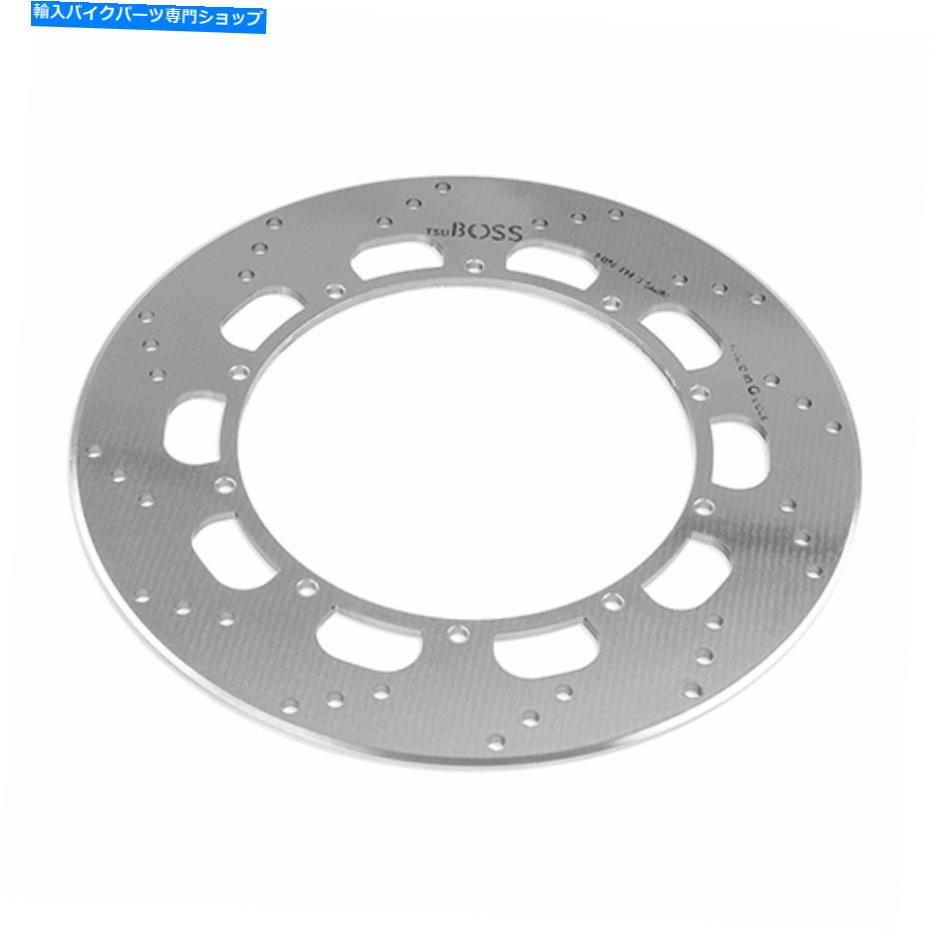 front brake rotor BMW K 75 S 750（85-88）PN用ズボス前部または後部丸ブレーキディスクPN：BW02F Tsuboss Front or Rear Round Brake Disc for BMW K 75 S 750 (85-88) PN: BW02F【並行輸入品】
