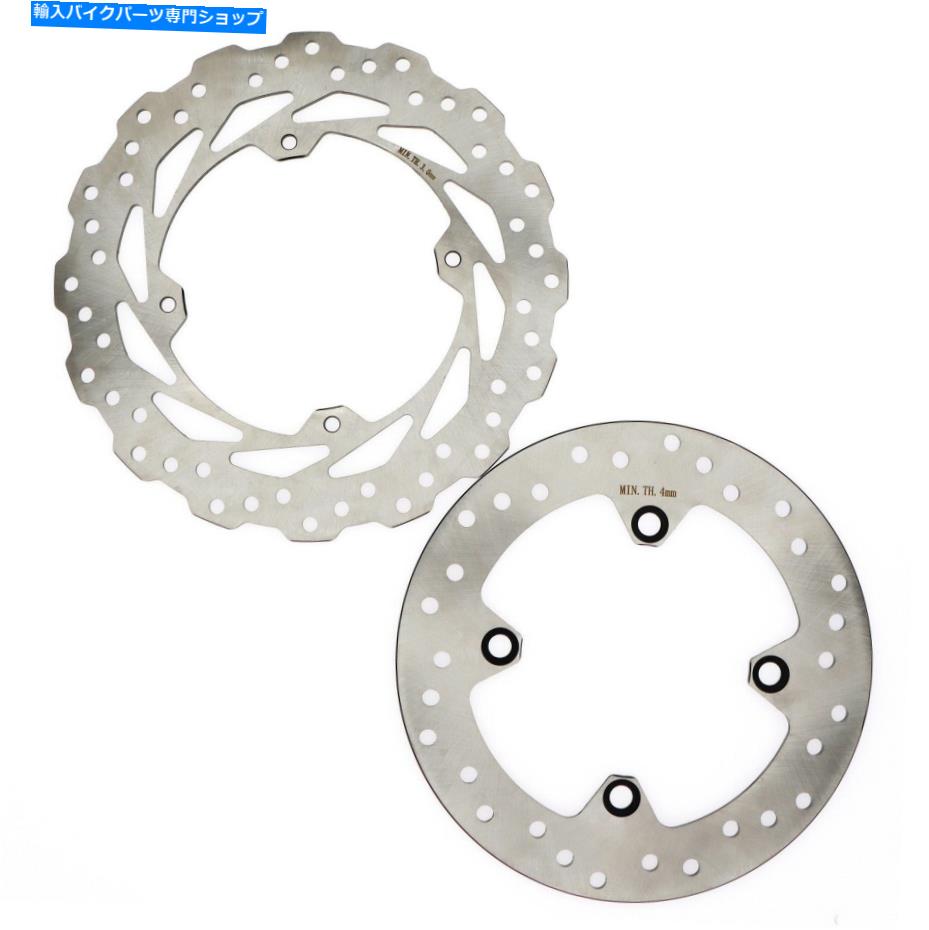 front brake rotor ホンダXR250R XR 250R 1991-2004のための新しいフロント＆リアブレーキディスクローター New Front & Rear Brake Disc Rotors For HONDA XR250R XR 250R 1991-2004【並行輸入品】｜Us Custom Parts Shop USDM