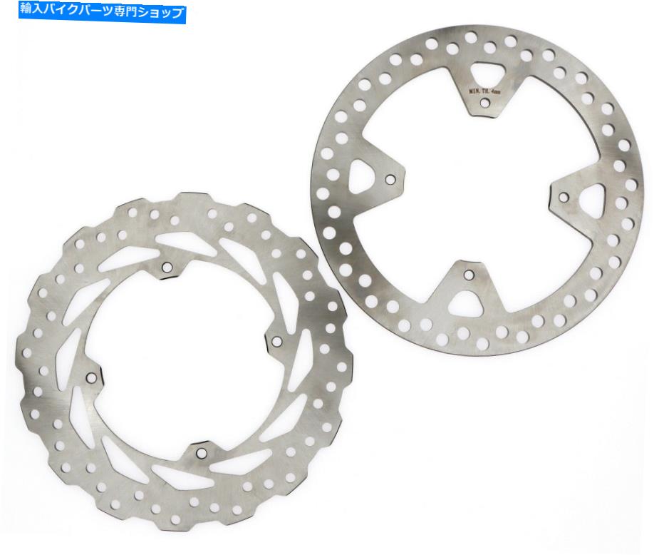 front brake rotor ホンダXR650R XR 650R 2000年2008のための新しいフロント&リアブレーキディスクローター New Front & Rear Brake Disc Rotors For HONDA XR650R XR 650R 2000-2008【並行輸入品】|Us Custom Parts Shop USDM