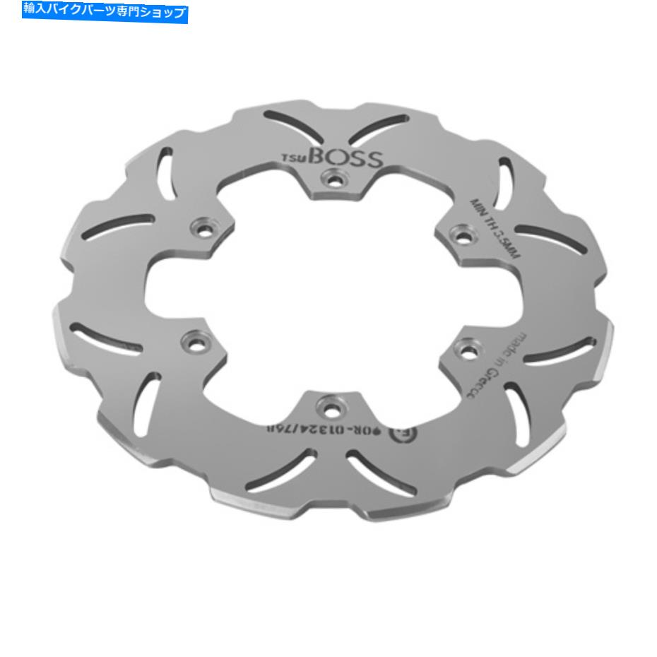 front brake rotor Benelli Pepe 50用ズボスフロントブレーキディスク（リアドラムモデル）（10-16）WF8103 Tsuboss Front Brake Disc for Benelli Pepe 50 (Rear Drum Model) (10-16) WF8103【並行輸入品】