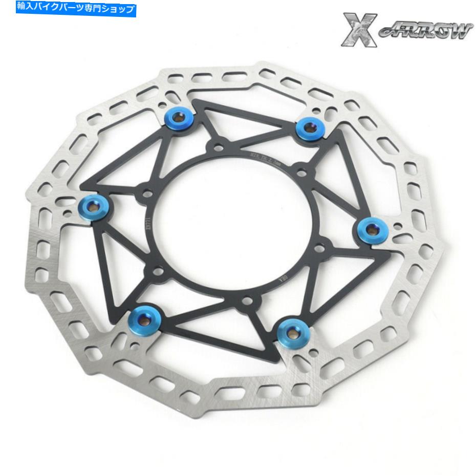 front brake rotor ホンダCR250R / E CRF250R CRF450Rのための270mm特大のフロントブレーキディスクローター 270MM Oversize Front Brake Disc Rotor For Honda CR250R/E CRF250R CRF450R CRF450X【並行輸入品】