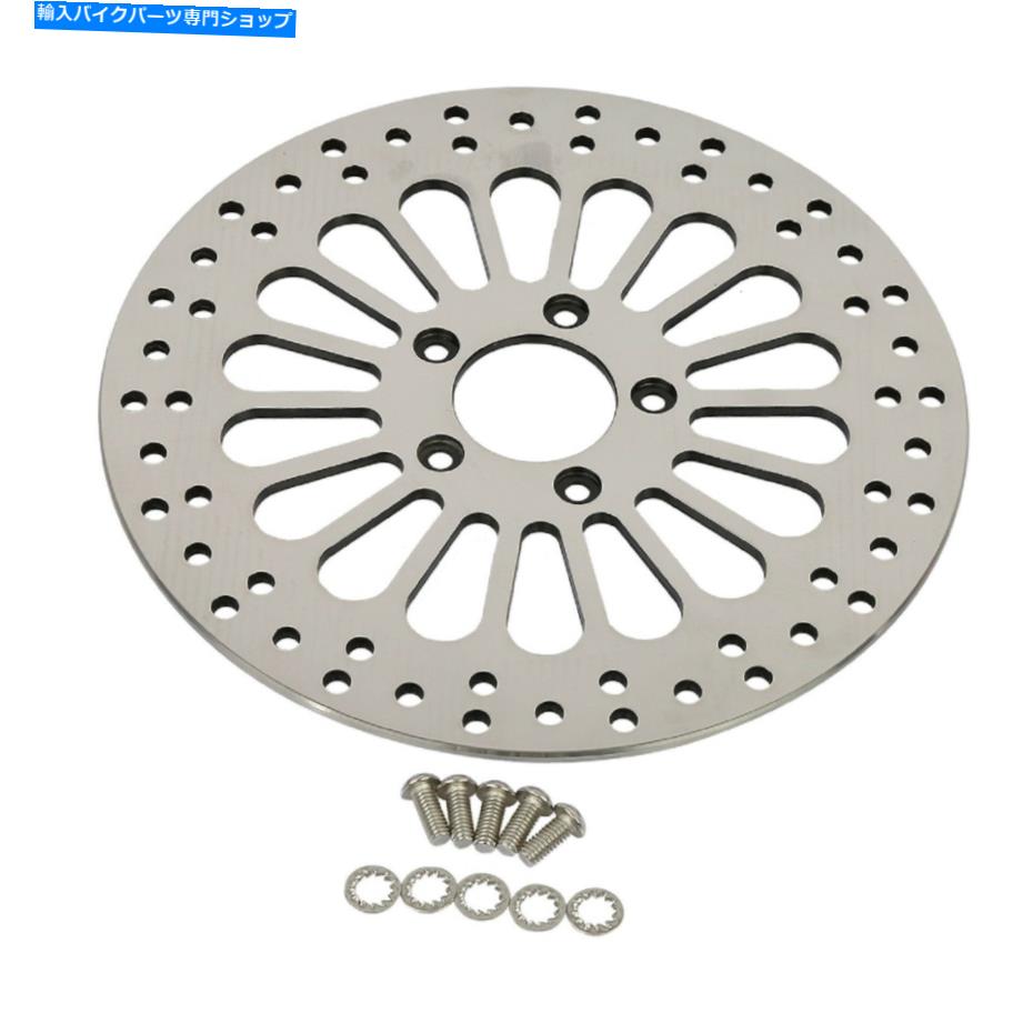 front brake rotor 2008-2013 11.8「ハーレーツーリングスーパースポークポリッシュのためのフロントブレーキローターディスク 2008-2013 11.8\