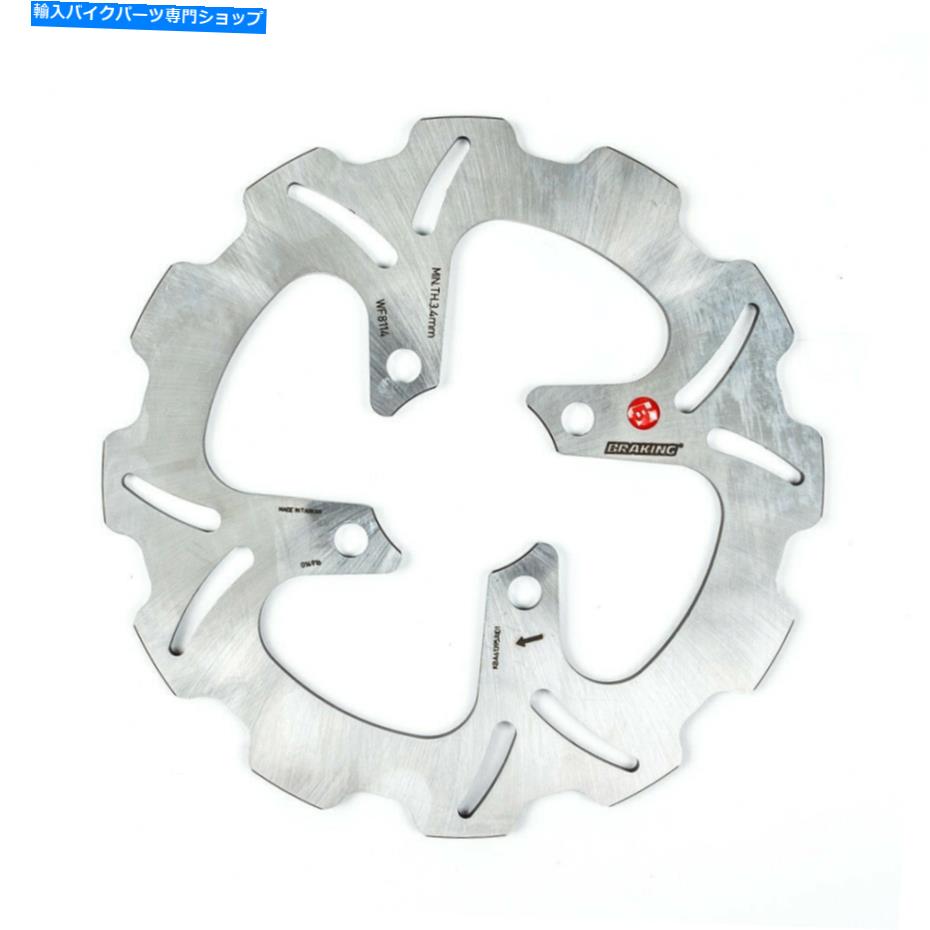 front brake rotor ブレーキレーシングローターフロントWF8114 Braking Racing Rotor Front WF8114【並行輸入品】
