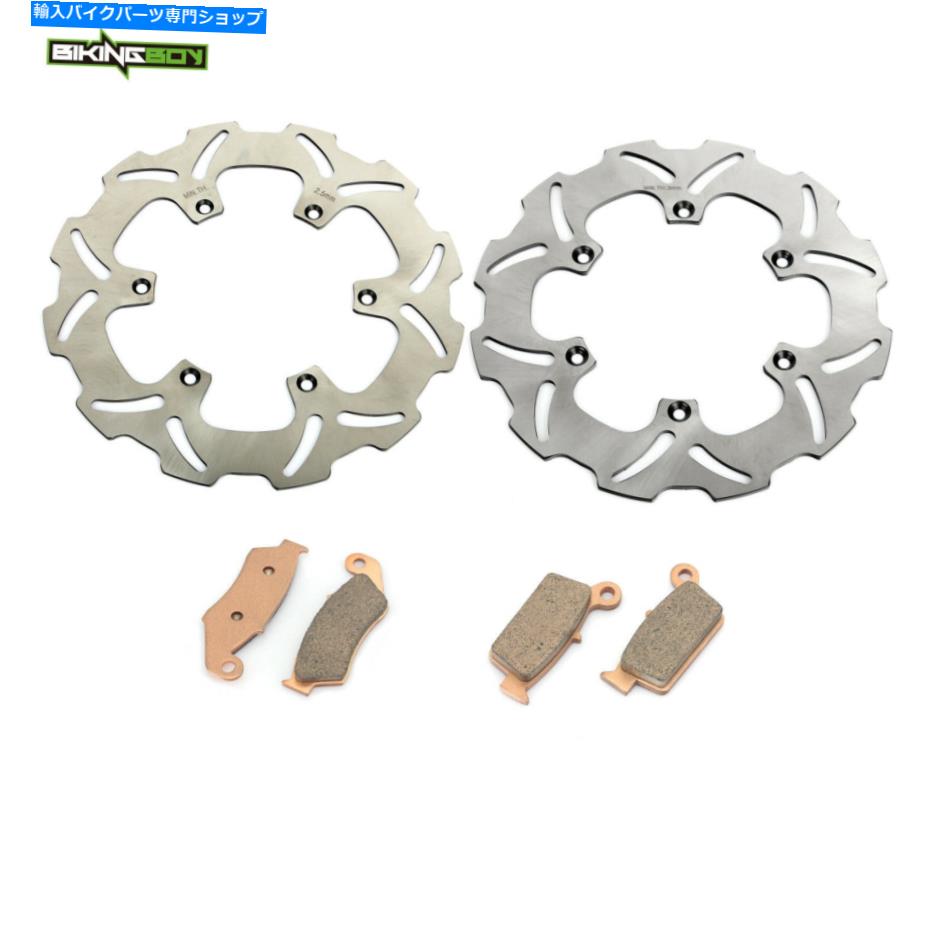 front brake rotor Suzuki RM125 RM250 2000-2009 08 07 06 06 06 06 06 05 06 05フロントリアブレーキディスクローターパッド For Suzuki RM125 RM250 2000-2009 08 07 06 05 Front Rear Brake Discs Rotors Pads【並行輸入品】
