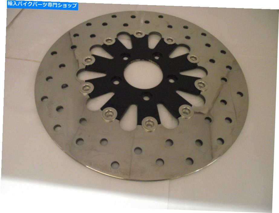 front brake rotor ハーレーの磨かれた黒い涙ドロップローターキット41500047（フロントブレーキ） Harley Polished and Black Tear Drop Rotor Kit 41500047 (Front Brake)【並行輸入品】｜Us Custom Parts Shop USDM