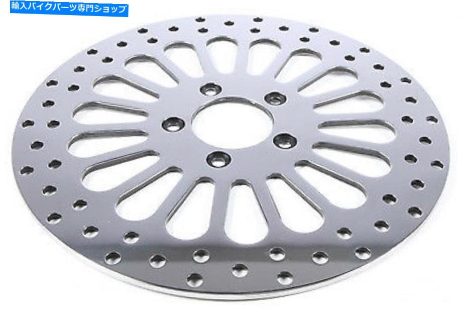 front brake rotor ハードドライブスプーカーローターフロントポリッシュ11.8部品＃043-043-8 HARDDRIVE SPOKER ROTOR FRONT POLISHED 11.8 PART# 043-043-8 NEW【並行輸入品】