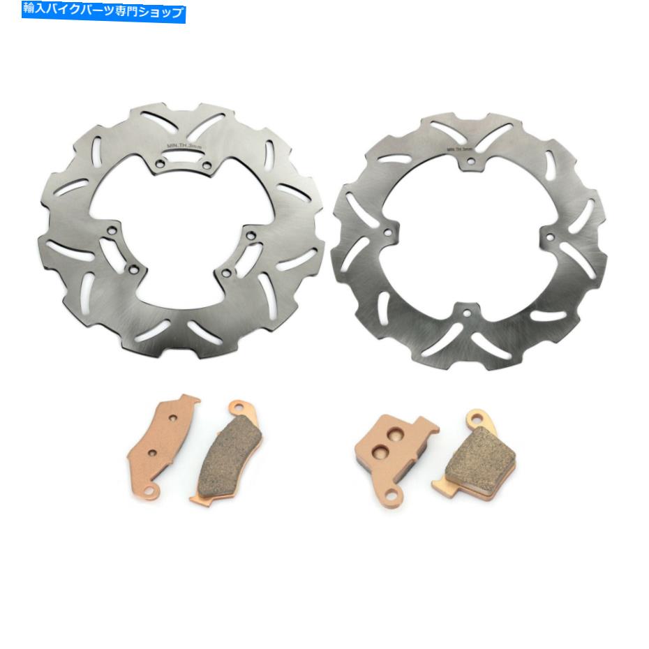 front brake rotor ホンダフルセットブレーキディスクローター＆パッド用CRF250R CRF450R CRF250X CRF450X 05-17 CRF250R CRF450R For Honda Full Set Brake Disc Rotor & Pads CRF250X CRF450X 05-17【並行輸入品】