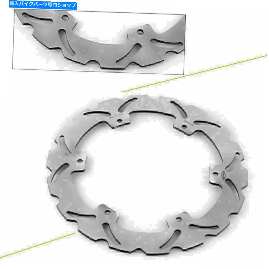 front brake rotor フロントブレーキディスクローターフィットYamaha Dificed 900 1994 1994 1996オートバイ新品 Front Brake Disc Rotor Fit Yamaha Diversion 900 1994 1995 1996 Motorcycle New【並行輸入品】