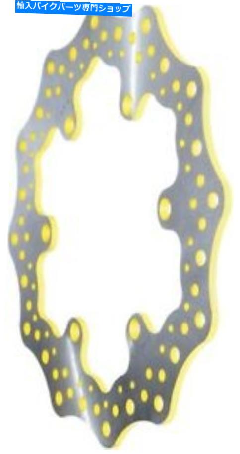 front brake rotor ムースレーシング1711-1374 RFXローター自然黄色のフロントオフロードブレーキディスク Moose Racing 1711-1374 RFX Rotors Natural Yellow Front Offroad Brake Disc【並行輸入品】