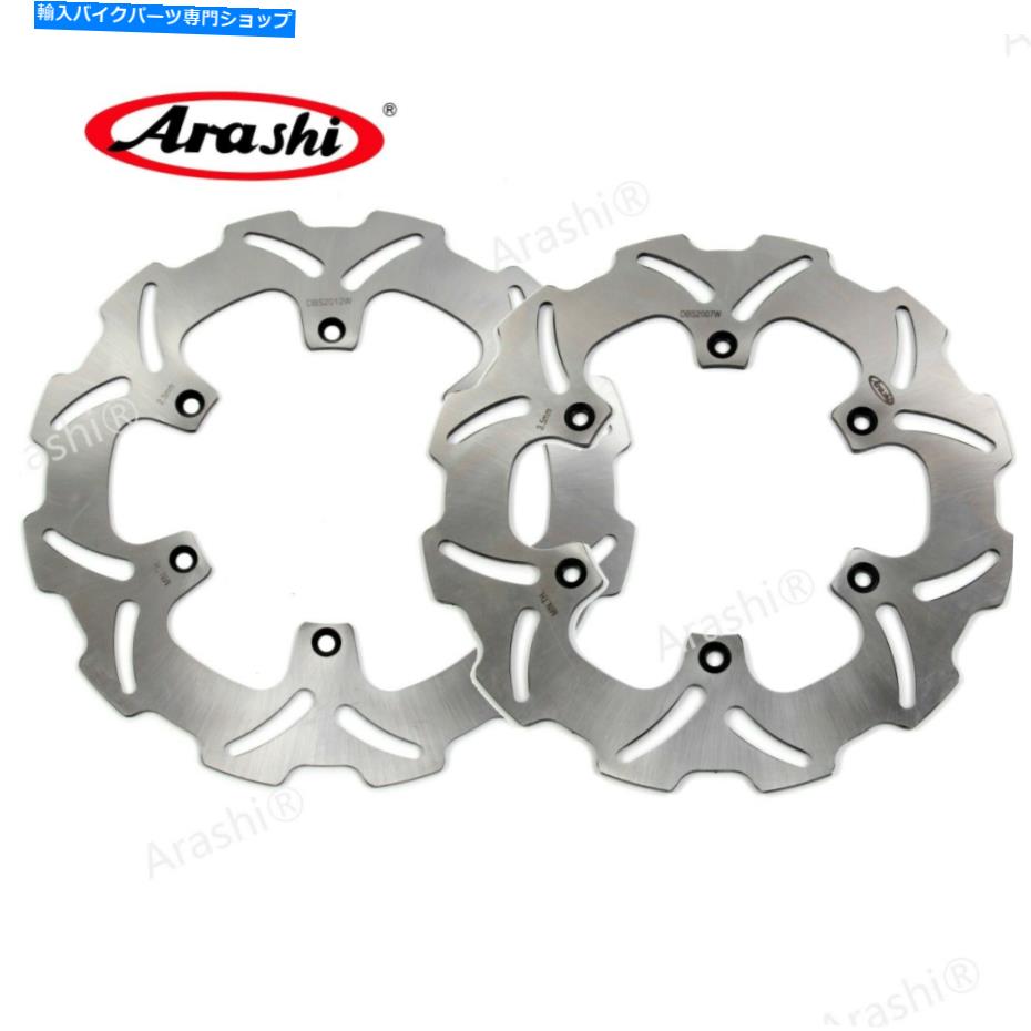 front brake rotor Fit Yamaha YZ250 YZ250F YZ426F WR42 2001固定前輪ブレーキディスクローターセット Fit Yamaha YZ250 YZ250F YZ426F WR42 2001 Fixed Front Rear Brake Discs Rotors Set【並行輸入品】