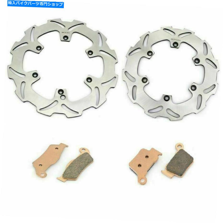 front brake rotor EXC-F MXC XCF SMR 125-530のためのフロントリアブレーキディスクローターパッド Front Rear Brake Disc Rotor Pads For EXC SXF SX XCW MX EXC-F MXC XCF SMR 125-530【並行輸入品】
