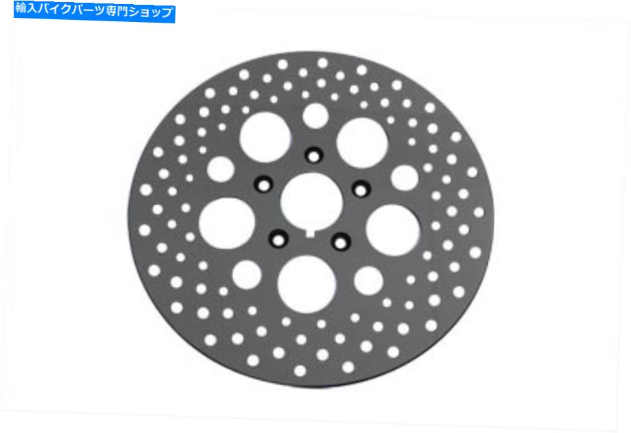 front brake rotor 11-1/2ドリルフロントブレーキディスクはハーレーダビッドソンに適合します 11-1/2 Drilled Front Brake Disc fits Harley-Davidson【並行輸入品】