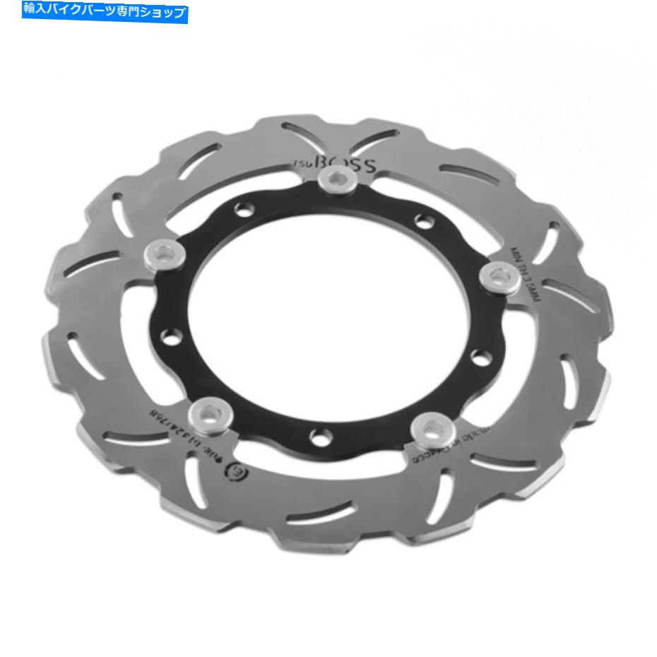 front brake rotor ヤマハXP T-Max Max Max ABS 530用ズボス前面左ブレーキディスク530（16-17） Tsuboss Front Left Brake Disc for Yamaha XP T-Max Iron Max ABS 530 (16-17)【並行輸入品】