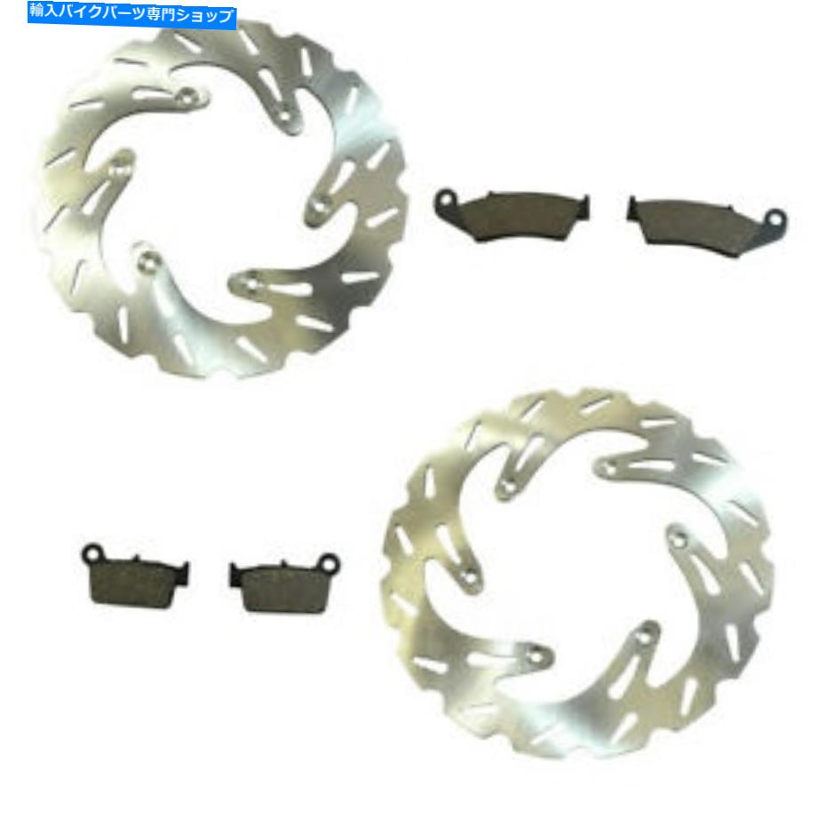 front brake rotor ヤマハYZ250＆YZ250F用フロント＆リアウェーブディスクブレーキローター＆パッド2003-2006 Front & Rear Wave Disc Brake Rotor & Pads 2003-2006 for Yamaha YZ250 & YZ250F【並行輸入品】