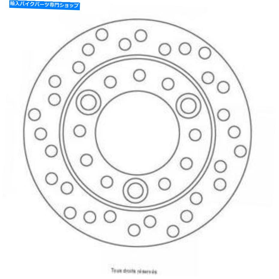 front brake rotor スクーターSYM 100 MIO 2006年から2020までのフロントディスクブレーキSIFAM Front Disc Brake Sifam for Scooter Sym 100 Mio 2006 To 2020【並行輸入品】