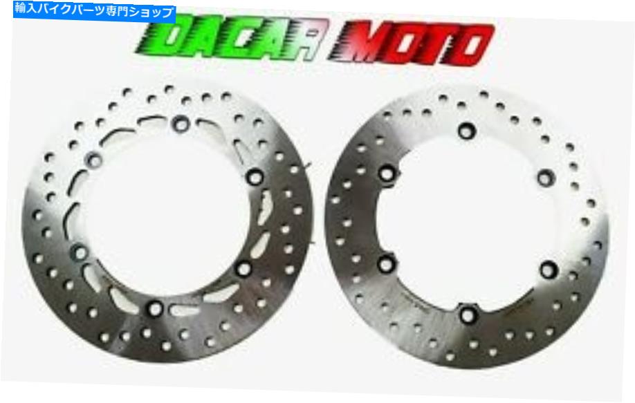 front brake rotor セットブレーキディスクの前後のホンダSH 300 ABS 2007 2008 2009 2009 2010 Set Brake Discs Front and Rear Honda Sh 300 ABS 2007 2008 2009 2010【並行輸入品】