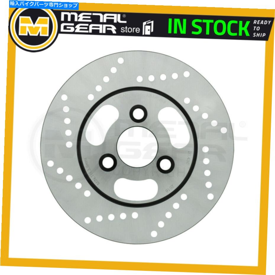 front brake rotor Suzuki UE 150 1998 1999 2000 2000 2002 2003のためのメタルギアブレーキディスクの正面 MetalGear Brake Disc Front Left for SUZUKI UE 150 1998 1999 2000 2001 2002 2003【並行輸入品】