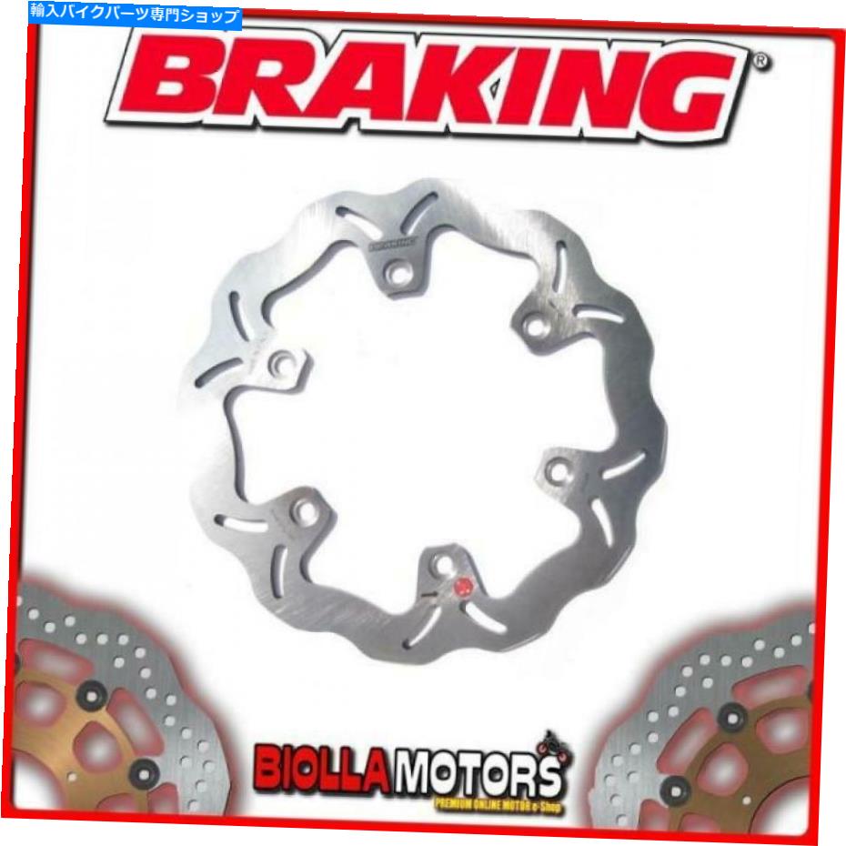 front brake rotor WF8117フロントブレーキディスクSXブレーキホンダSW-T 400CC 2012 WAVE固定 WF8117 FRONT BRAKE DISC SX BRAKING HONDA SW-T 400cc 2012 WAVE FIXED【並行輸入品】