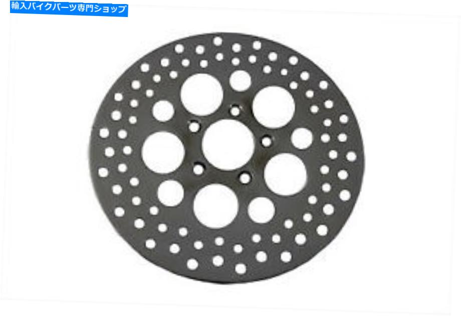 front brake rotor 11-1/2ドリルフロントブレーキディスクはハーレーダビッドソンに適合します 11-1/2 Drilled Front Brake Disc fits Harley-Davidson【並行輸入品】