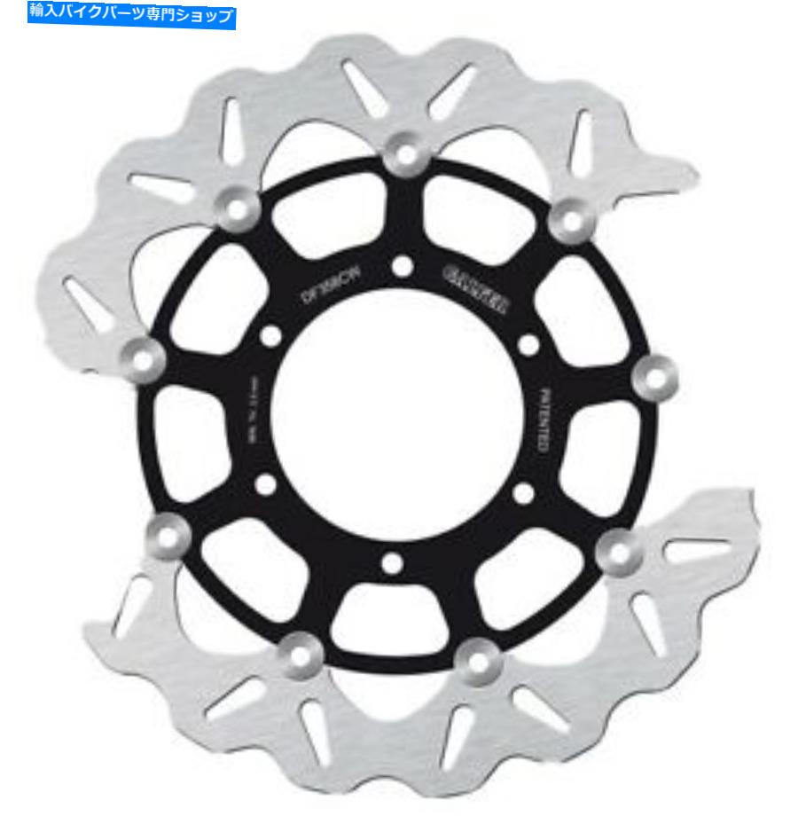 front brake rotor Galfer Standardフローティングウェーブブレーキローターフロント#DF337CWはスズキフィット Galfer Standard Floating Wave Brake Rotor Front #DF337CW fits Suzuki【並行輸入品】