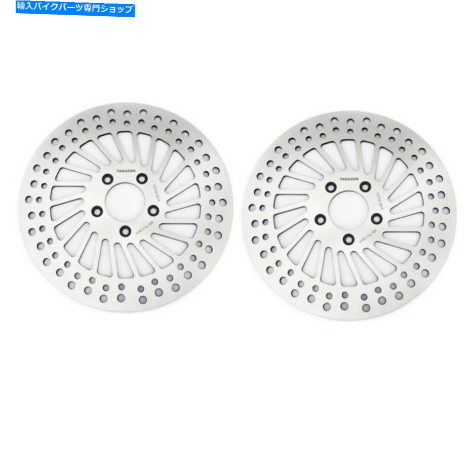 front brake rotor ハーレーツーリングロードキングストリートグライドFLHX FLHR 08-13のための2倍のフロントブレーキローター 2x Front Brake Rotors for Harley Touring Road King Street Glide FLHX FLHR 08-13【並行輸入品】|Us Custom Parts Shop USDM