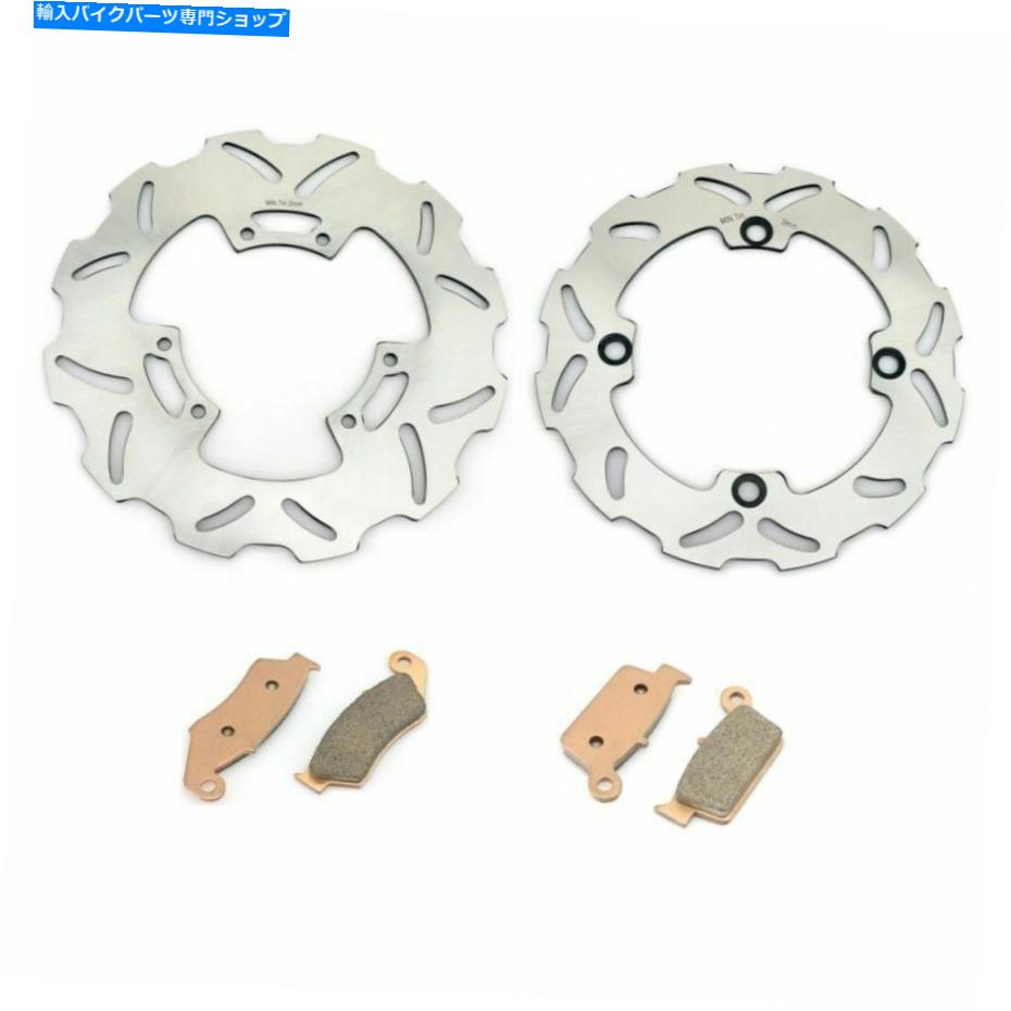 front brake rotor MX前部後部ブレーキローターディスクパッドCR250R CR250E CR500R 95-01 MX Front Rear Brake Rotors Disc Pads For Honda CR125R CR250R CR250E CR500R 95-01【並行輸入品】