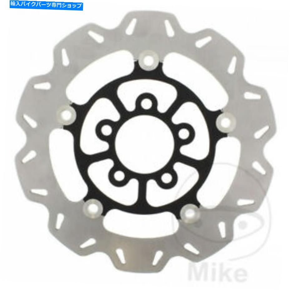 front brake rotor フロントブレーキディスクVEE EBCキムコダウンタウン300 I ABS 2014-2017 Front Brake Disc Vee EBC Kymco Downtown 300 i ABS 2014-2017【並行輸入品】