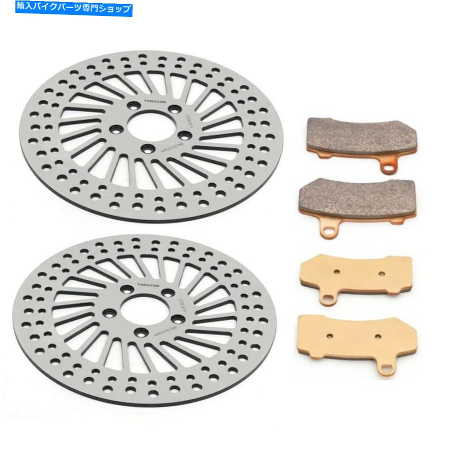 front brake rotor 11.8 "フロントブレーキローターパッドツーリングエレクトラグライドクラシックウルトラクラシック08-13 11.8" Front Brake Rotors Pads Touring Electra Glide Classic Ultra Classic 08-13【並行輸入品】｜Us Custom Parts Shop USDM 37,538円