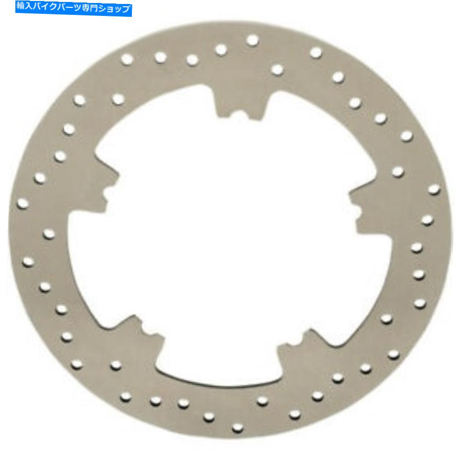 front brake rotor ドラッグスペシャリのフロントドリルブレーキローター - FXD / VR 06- | B06-0198AS. Drag Specialties Front Drilled Brake Rotor - FXD/VR 06- | B06-0198AS【並行輸入品】