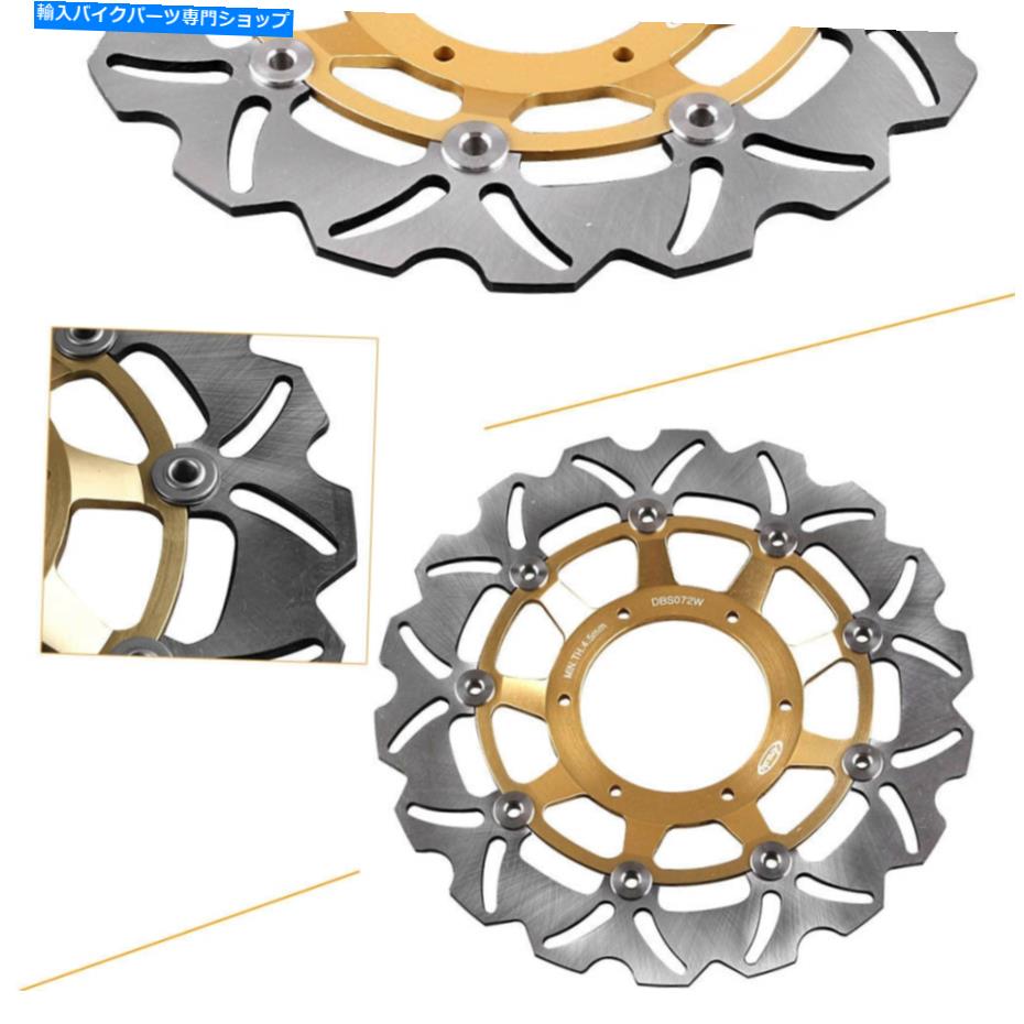 front brake rotor 11.65インチフロントブレーキディスクローターフィットホンダCBR 250RR 2010-2012 11ゴールドオートバイ 11.65in Front Brake Disc Rotor Fit Honda CBR 250RR 2010-2012 11 Gold Motorcycle【並行輸入品】|Us Custom Parts Shop USDM