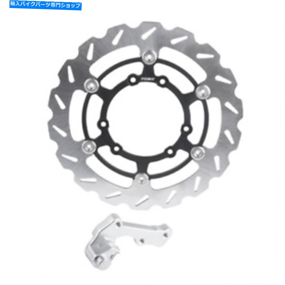 front brake rotor TUSK特大のフローティング台風ブレーキローターキット、フロントK719-6037ホンダ Tusk Oversized Floating Typhoon Brake Rotor Kit, Front K719-6037 HONDA【並行輸入品】|Us Custom Parts Shop USDM