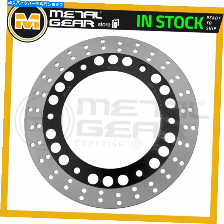 front brake rotor Suzuki GSX 1100 G 1991 1991 1993のためのメタルギアブレーキディスクローターの前部LまたはR MetalGear Brake Disc Rotor Front L or R for SUZUKI GSX 1100 G 1991 1992 1993【並行輸入品】
