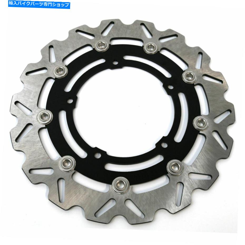 front brake rotor 交換用の波状のステンレスフロントブレーキディスク（ペア） - ヤマハYZF-R6 05-16 Replacement Wavy Stainless Front Brake Disc (Pair) - Yamaha YZF-R6 05-16【並行輸入品】