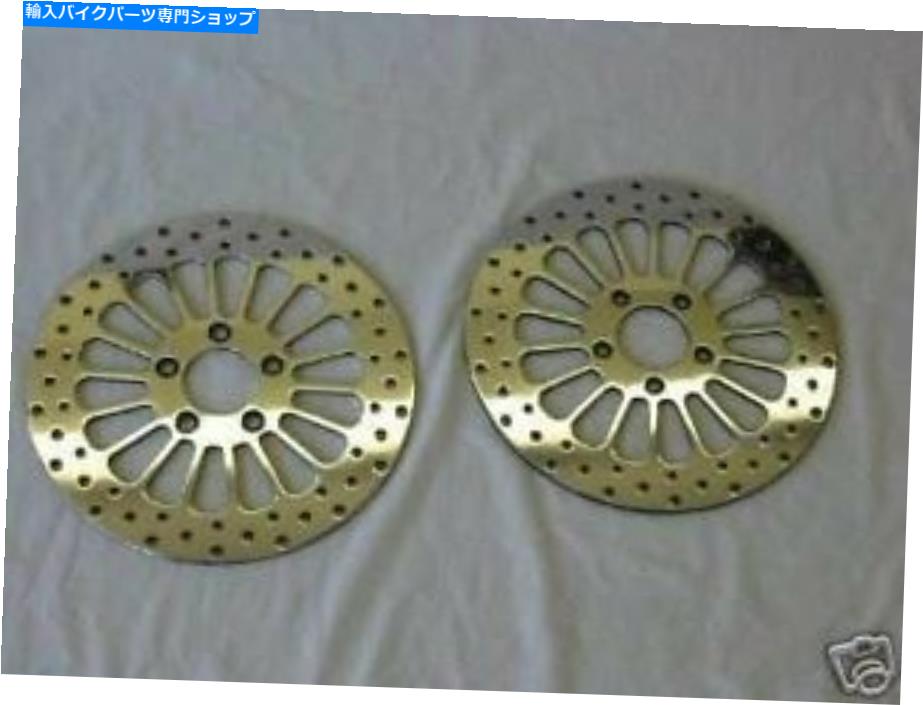 front brake rotor 1984'-1999「スーパースポークハーレー11.5」ブレーキローターFLSTC-FRENT＆RAREボルト 1984'-1999' SUPER SPOKE HARLEY 11.5\