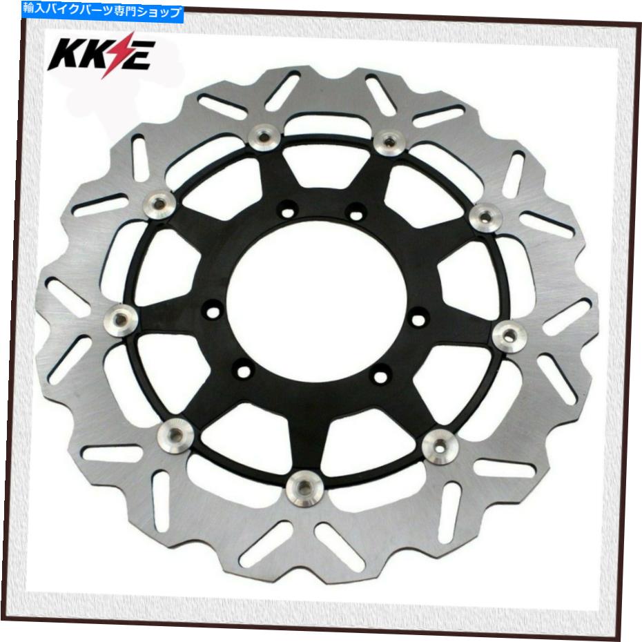 front brake rotor ホンダCRF250R CRF450X CRF450Xブラック用KKE 320mm特大ブレーキディスク KKE 320MM Oversize Brake Disc For HONDA CRF250R CRF450R CRF250X CRF450X Black【並行輸入品】