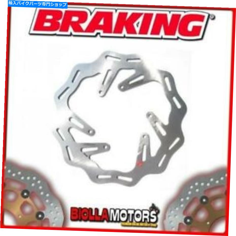 front brake rotor WF4103フロントブレーキディスクSXブレーキホンダCRF L 250CC 2014 Wave Fixed WF4103 FRONT BRAKE DISC SX BRAKING HONDA CRF L 250cc 2014 WAVE FIXED【並行輸入品】