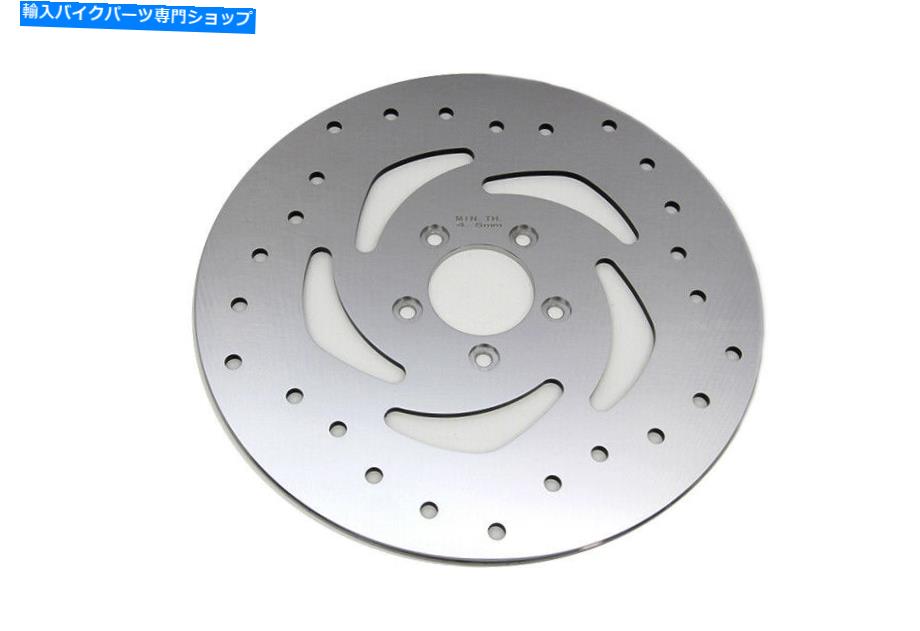 front brake rotor 11.8ドリルフロントブレーキディスクはハーレーダビッドソンに適合します 11.8 Drilled Front Brake Disc fits Harley-Davidson【並行輸入品】 38,431円