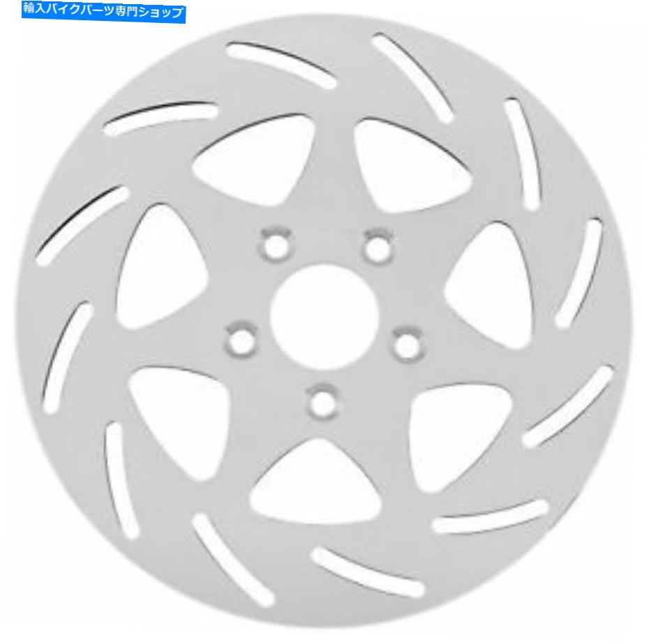 front brake rotor Biker's Choice 144801-5 / 16 "ミラーポリッシュブレーキローター7-スペード - 左前 Biker's Choice 144801-5/16" Mirror Polished Brake Rotor 7-Spade - Left Front【並行輸入品】|Us Custom Parts Shop USDM