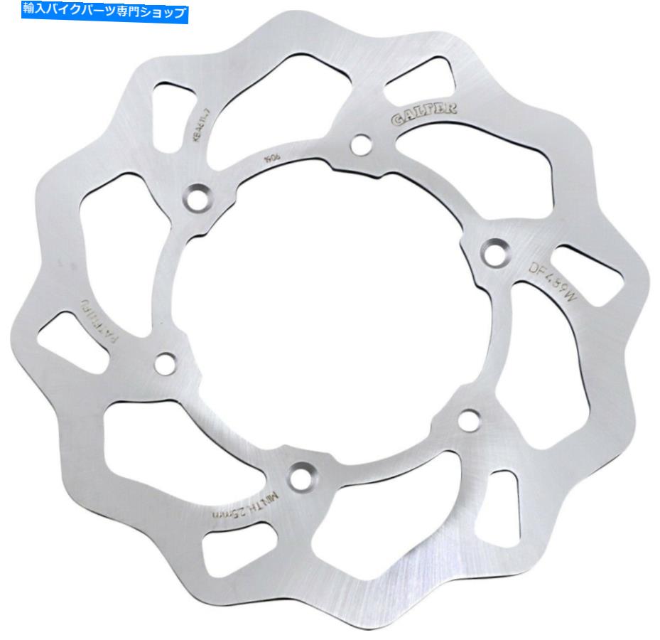 front brake rotor ソリッドウェーブブレーキローターガルファーDF489Wフロントディスク Solid Wave Brake Rotor Galfer DF489W Front Disc【並行輸入品】