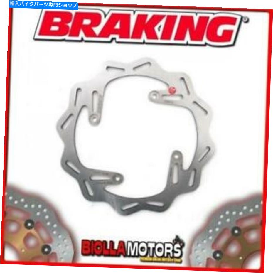 front brake rotor HO09FIDフロントブレーキディスクSXブレーキホンダCRF F 2??30CC 2006 Wave Fixed HO09FID FRONT BRAKE DISC SX BRAKING HONDA CRF F 230cc 2006 WAVE FIXED【並行輸入品】