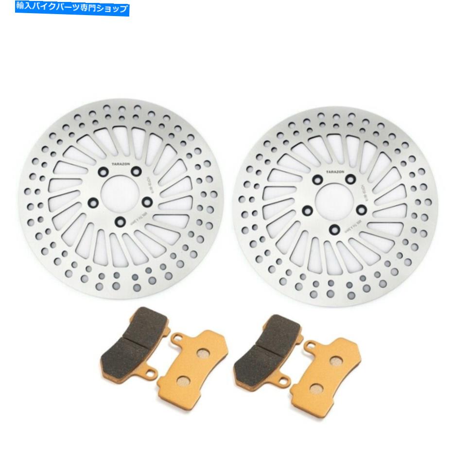 front brake rotor 11.8 "フロントブレーキローターパッドツーリングFlhrftc Fltr Fltru Fltrx 2008-2013 11.8" Front Brake Rotors Pads Touring FLHR FLHTC FLTR FLHX FLTRU FLTRX 2008-2013【並行輸入品】|Us Custom Parts Shop USDM
